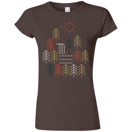 T-Shirts Dark Chocolate / S Nature Timestee Junior Slimmer-Fit T-Shirt