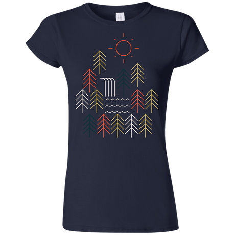 T-Shirts Navy / S Nature Timestee Junior Slimmer-Fit T-Shirt