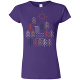T-Shirts Purple / S Nature Timestee Junior Slimmer-Fit T-Shirt
