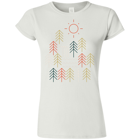 T-Shirts White / S Nature Timestee Junior Slimmer-Fit T-Shirt