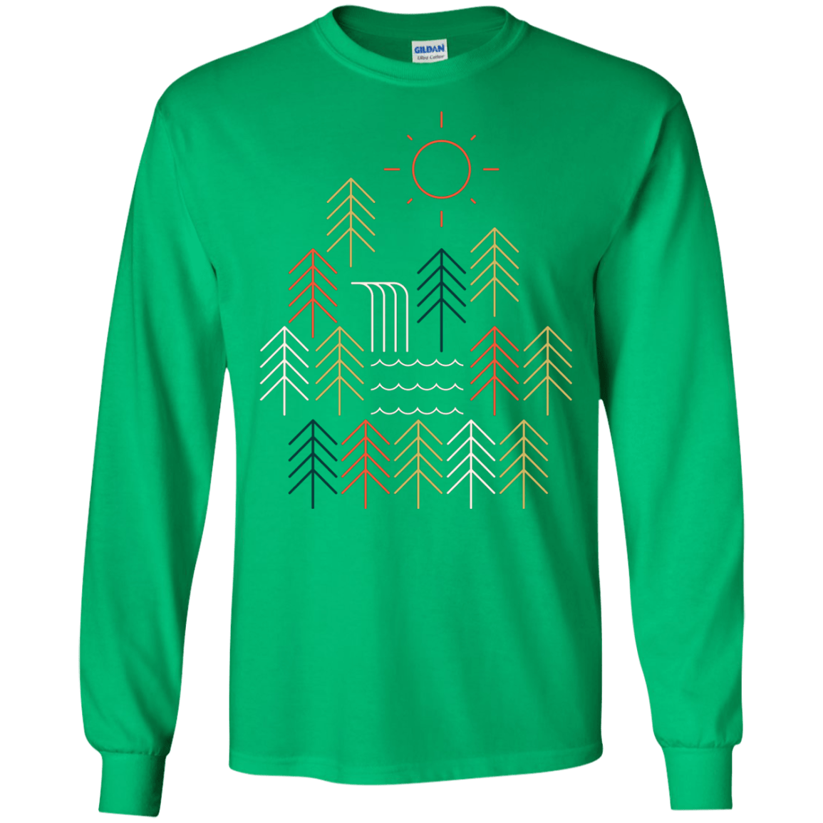 Nature Timestee Men's Long Sleeve T-Shirt