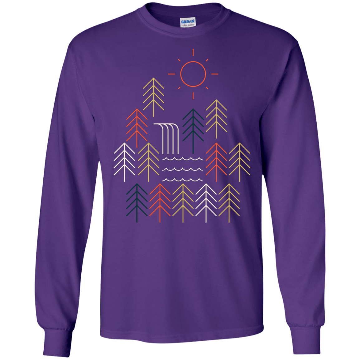 Nature Timestee Men's Long Sleeve T-Shirt