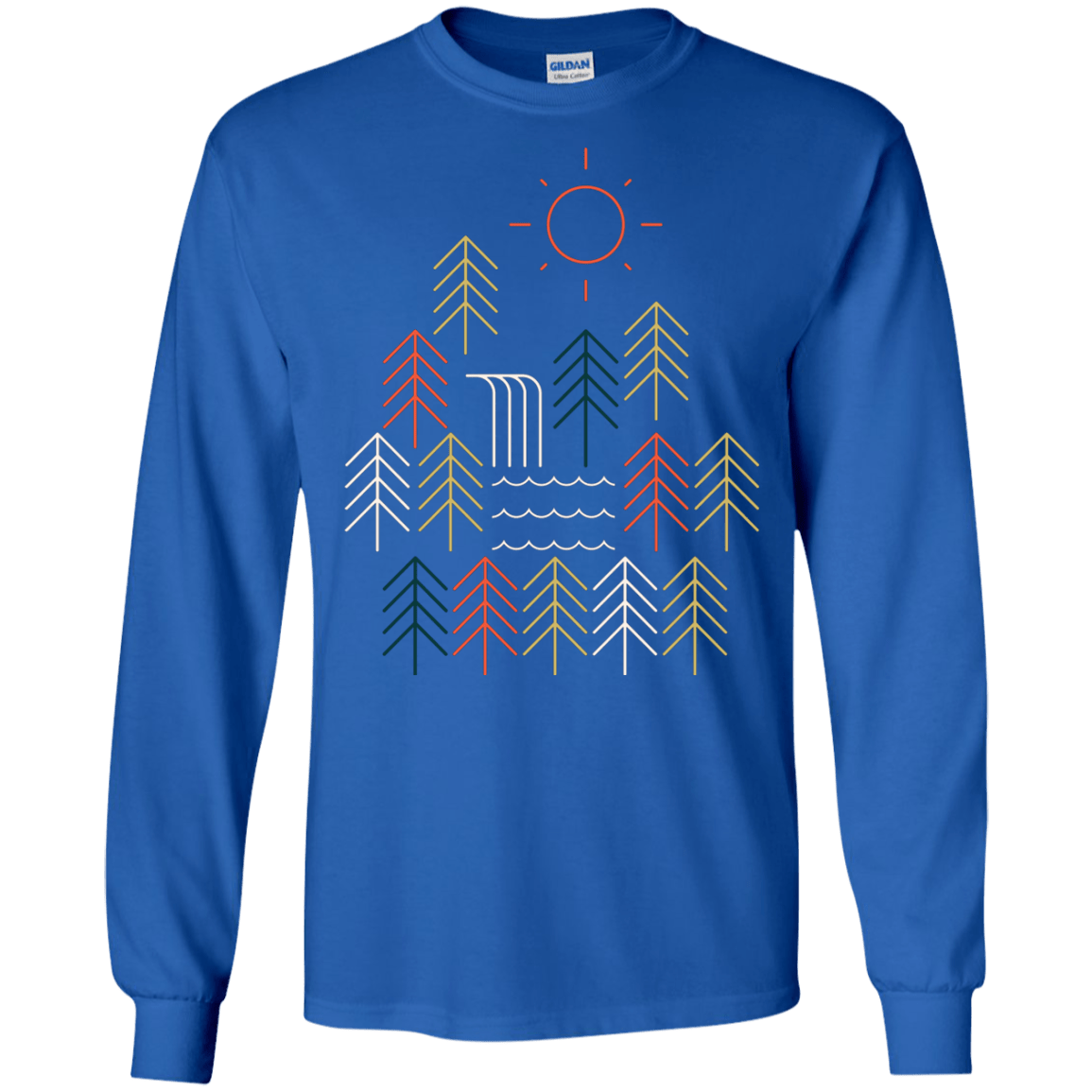 Nature Timestee Men's Long Sleeve T-Shirt