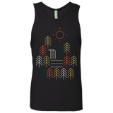 T-Shirts Black / S Nature Timestee Men's Premium Tank Top