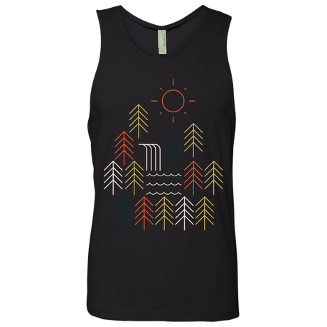 T-Shirts Black / S Nature Timestee Men's Premium Tank Top