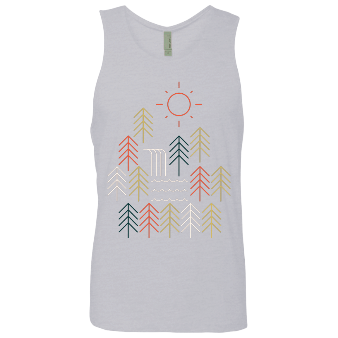 T-Shirts Heather Grey / S Nature Timestee Men's Premium Tank Top