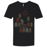 T-Shirts Black / X-Small Nature Timestee Men's Premium V-Neck