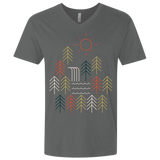 T-Shirts Heavy Metal / X-Small Nature Timestee Men's Premium V-Neck