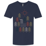 T-Shirts Midnight Navy / X-Small Nature Timestee Men's Premium V-Neck