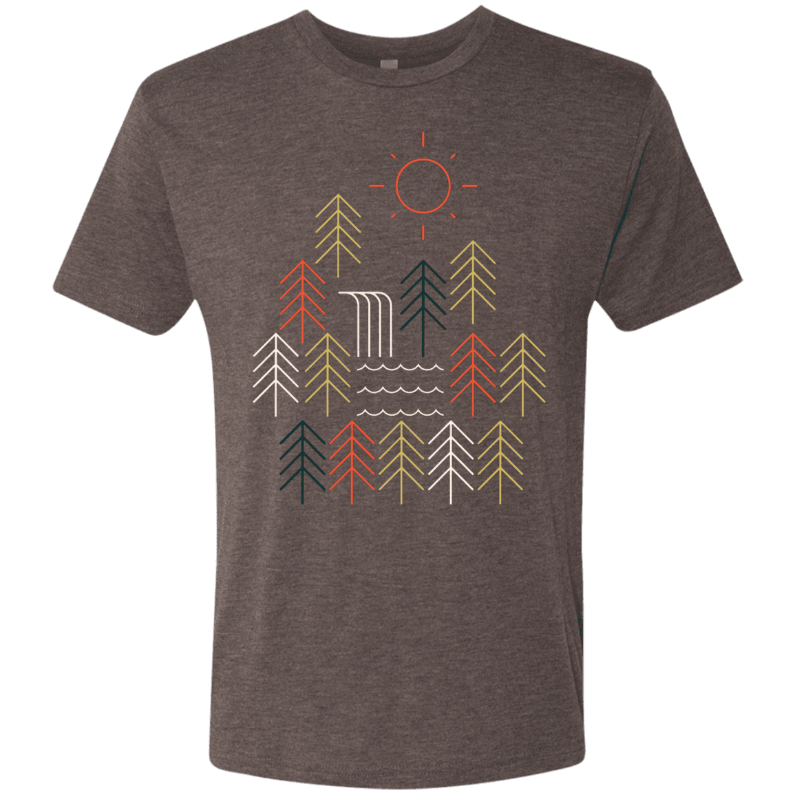 T-Shirts Macchiato / S Nature Timestee Men's Triblend T-Shirt