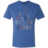 T-Shirts Vintage Royal / S Nature Timestee Men's Triblend T-Shirt