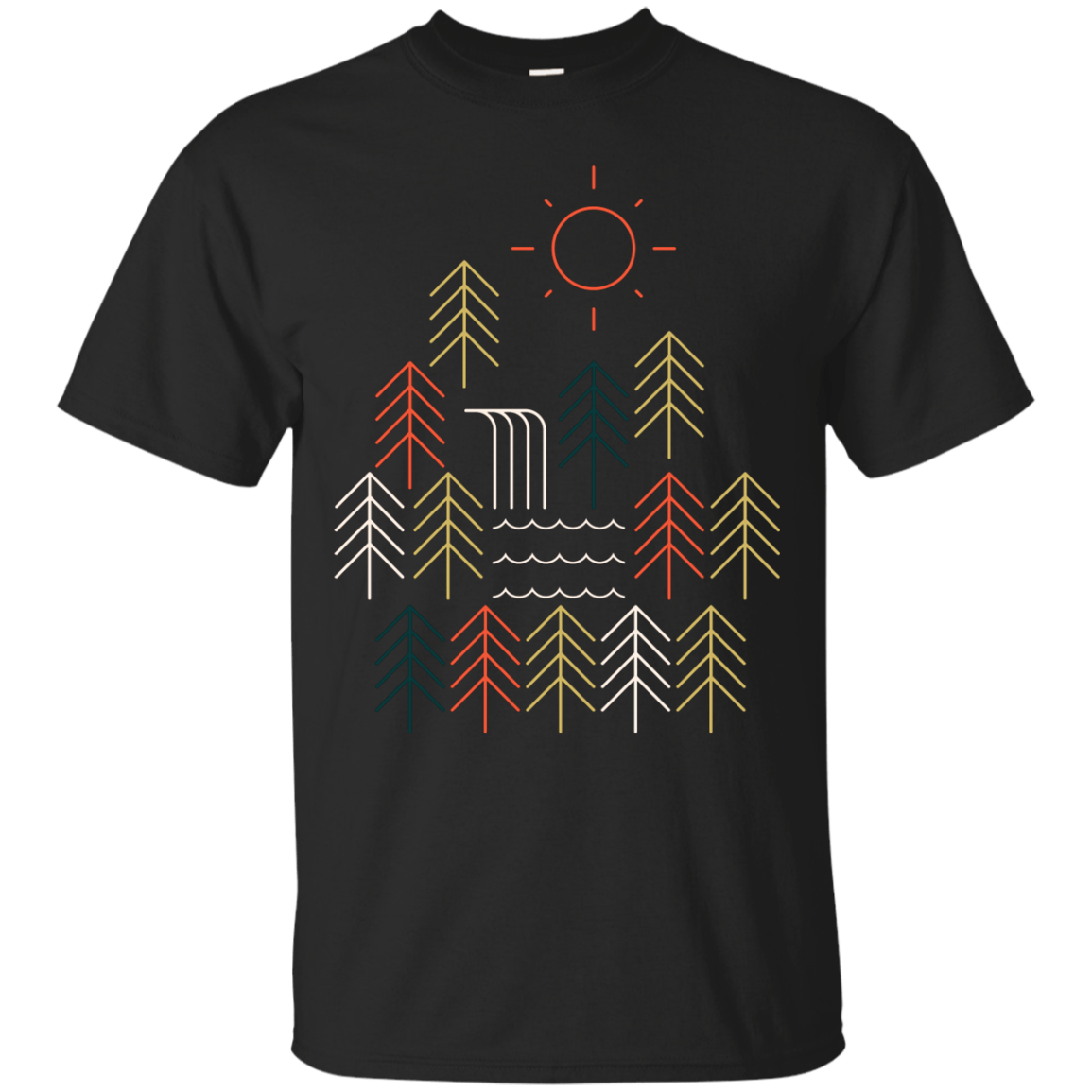 T-Shirts Black / S Nature Timestee T-Shirt