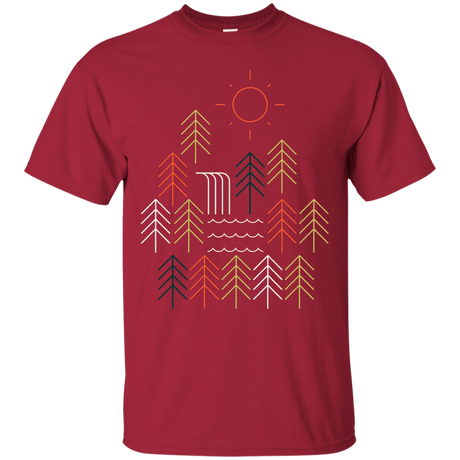 T-Shirts Cardinal / S Nature Timestee T-Shirt