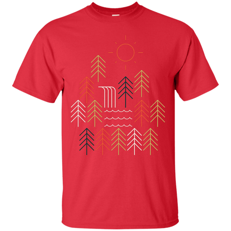 T-Shirts Red / S Nature Timestee T-Shirt