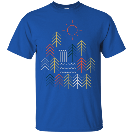 T-Shirts Royal / S Nature Timestee T-Shirt