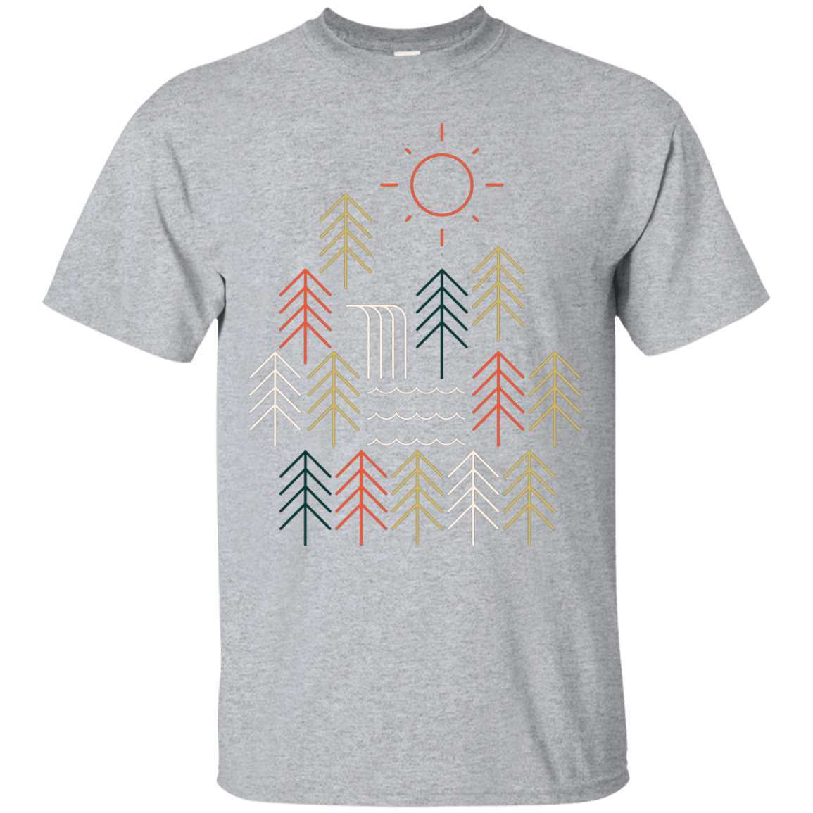 T-Shirts Sport Grey / S Nature Timestee T-Shirt