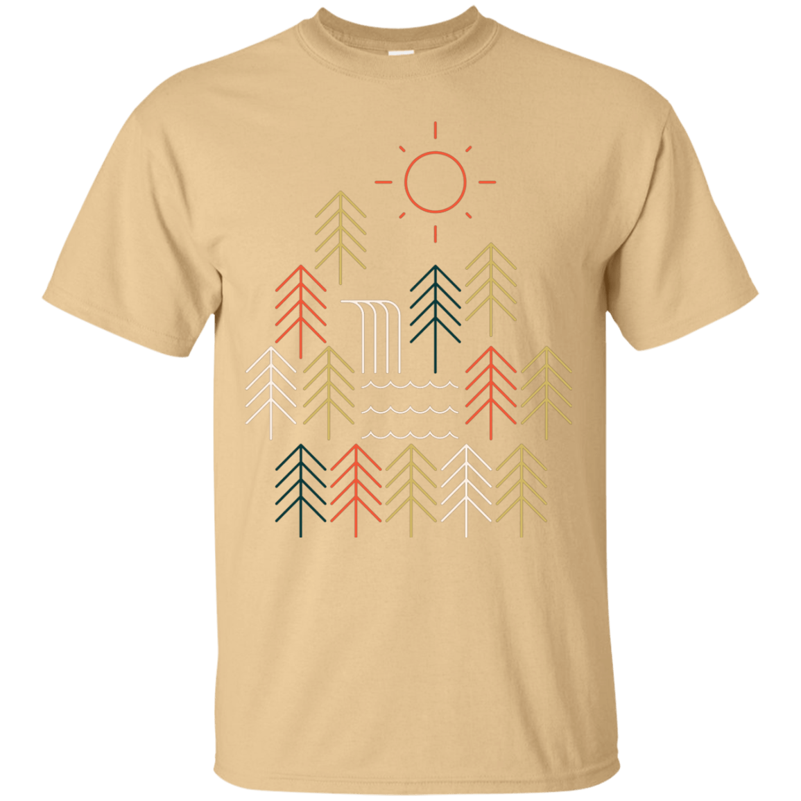 T-Shirts Vegas Gold / S Nature Timestee T-Shirt