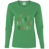 T-Shirts Irish Green / S Nature Timestee Women's Long Sleeve T-Shirt