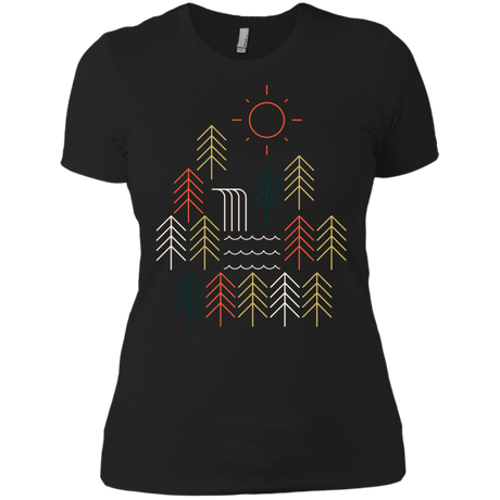T-Shirts Black / X-Small Nature Timestee Women's Premium T-Shirt