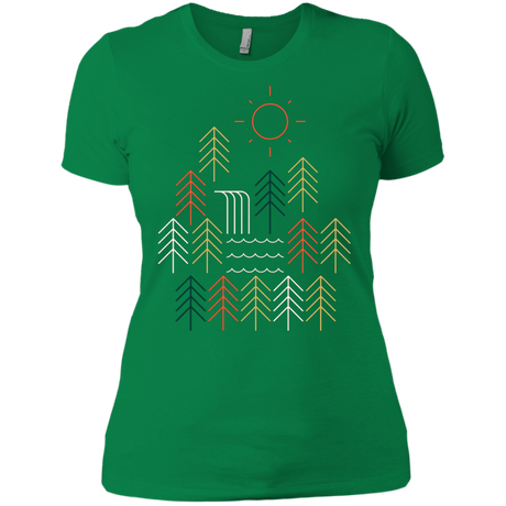 T-Shirts Kelly Green / X-Small Nature Timestee Women's Premium T-Shirt