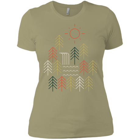 T-Shirts Light Olive / X-Small Nature Timestee Women's Premium T-Shirt