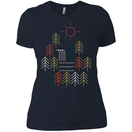 T-Shirts Midnight Navy / X-Small Nature Timestee Women's Premium T-Shirt