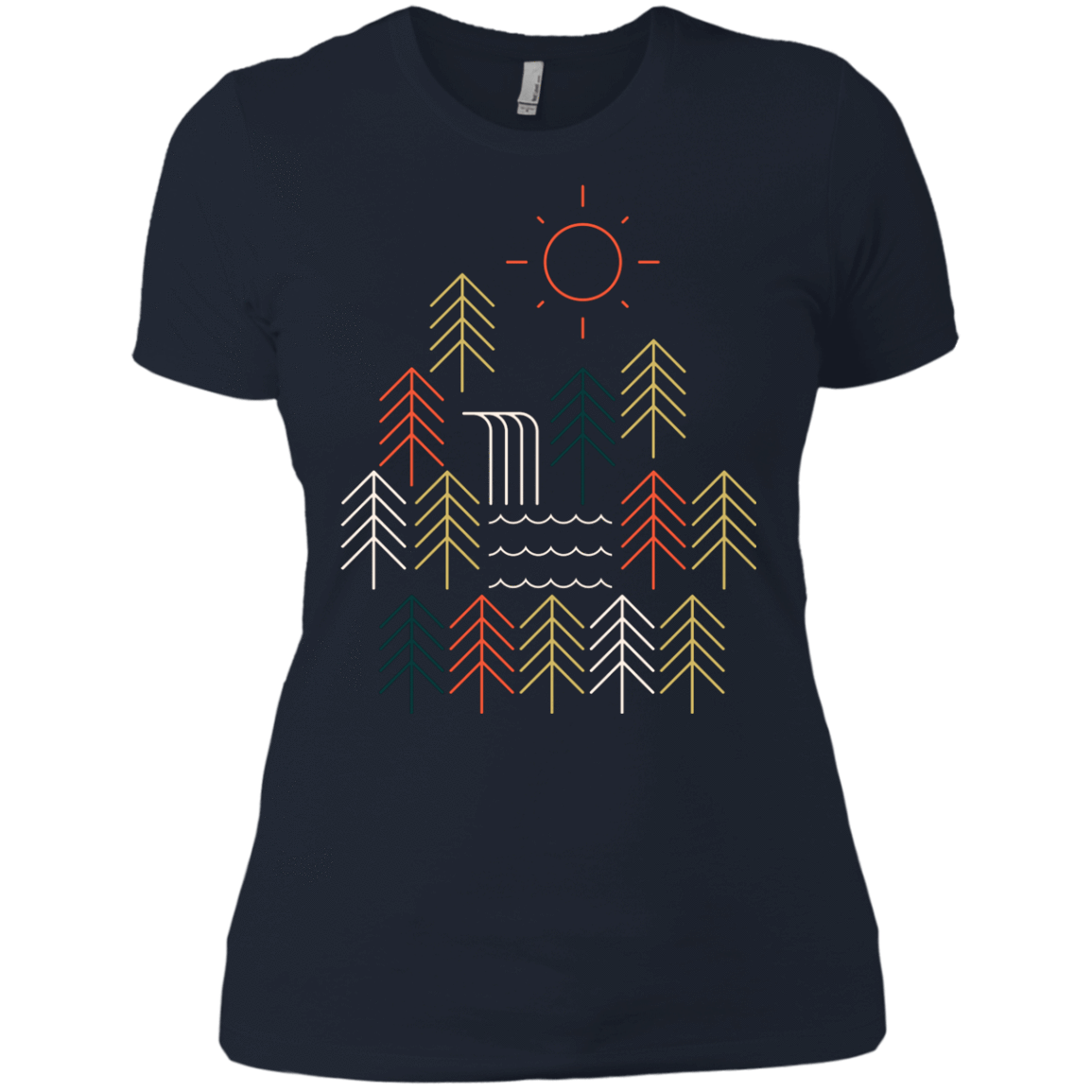 T-Shirts Midnight Navy / X-Small Nature Timestee Women's Premium T-Shirt