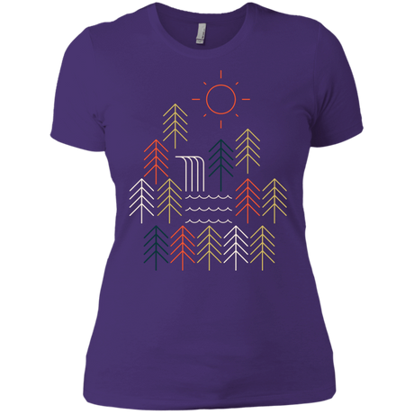 T-Shirts Purple Rush/ / X-Small Nature Timestee Women's Premium T-Shirt