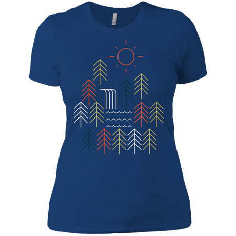 T-Shirts Royal / X-Small Nature Timestee Women's Premium T-Shirt