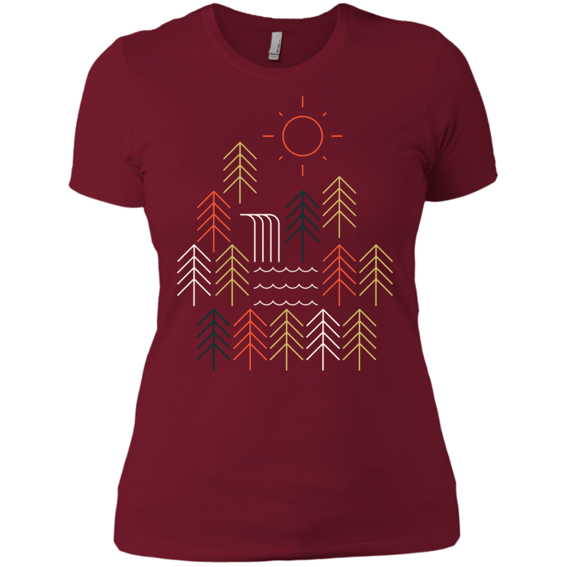 T-Shirts Scarlet / X-Small Nature Timestee Women's Premium T-Shirt