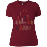 T-Shirts Scarlet / X-Small Nature Timestee Women's Premium T-Shirt