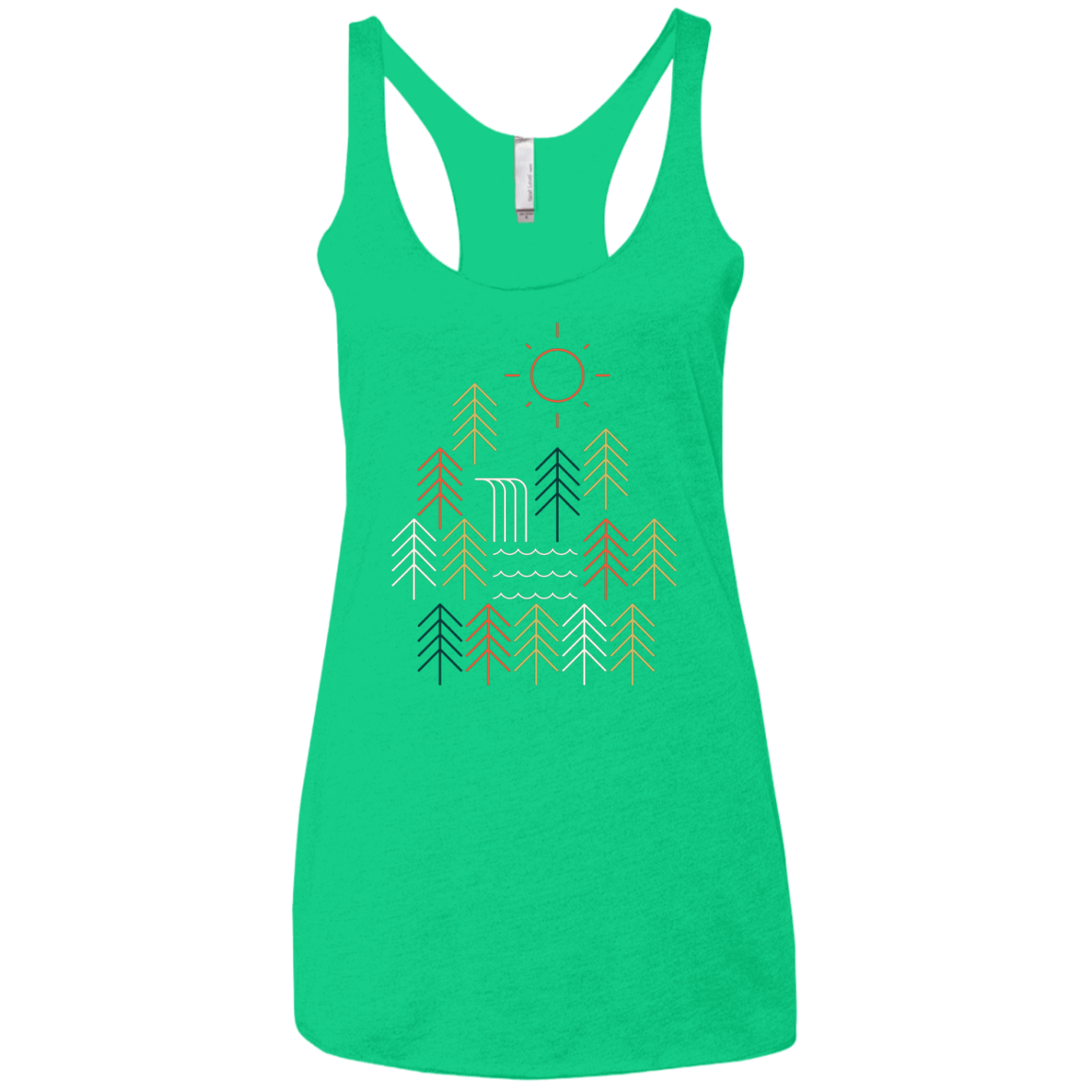 Nature Timestee Women's Triblend Racerback Tank