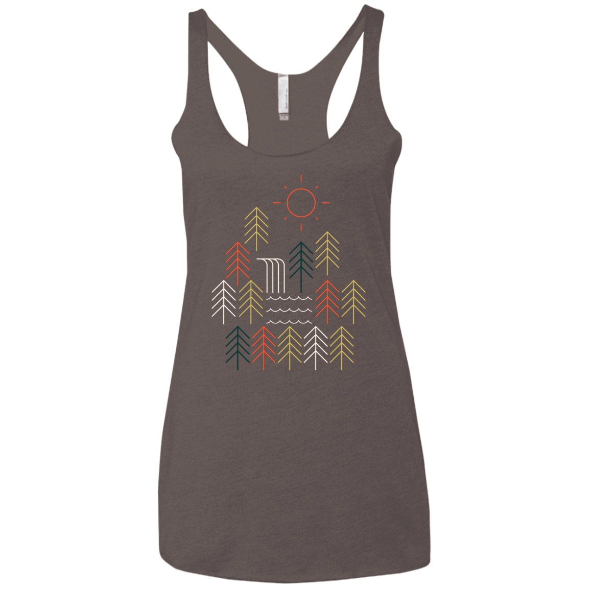 Nature Timestee Women's Triblend Racerback Tank