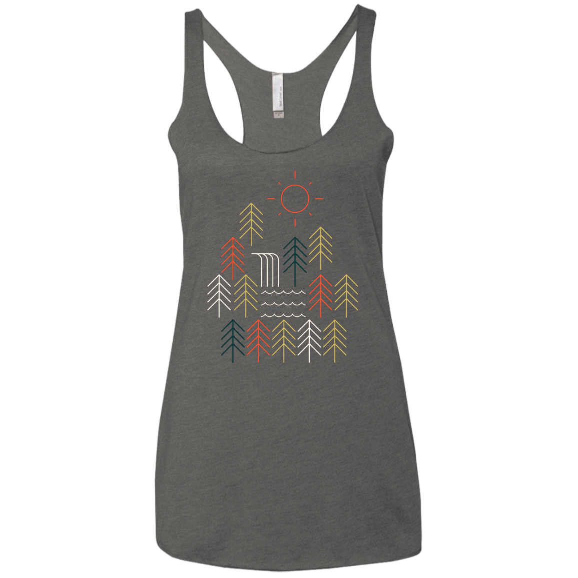 Nature Timestee Women's Triblend Racerback Tank
