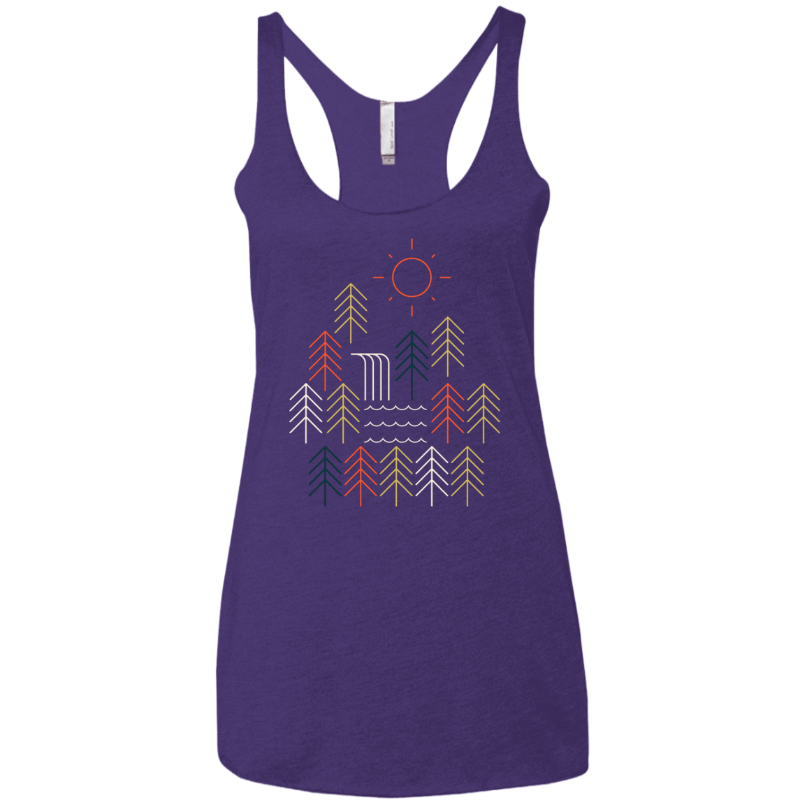 Nature Timestee Women's Triblend Racerback Tank