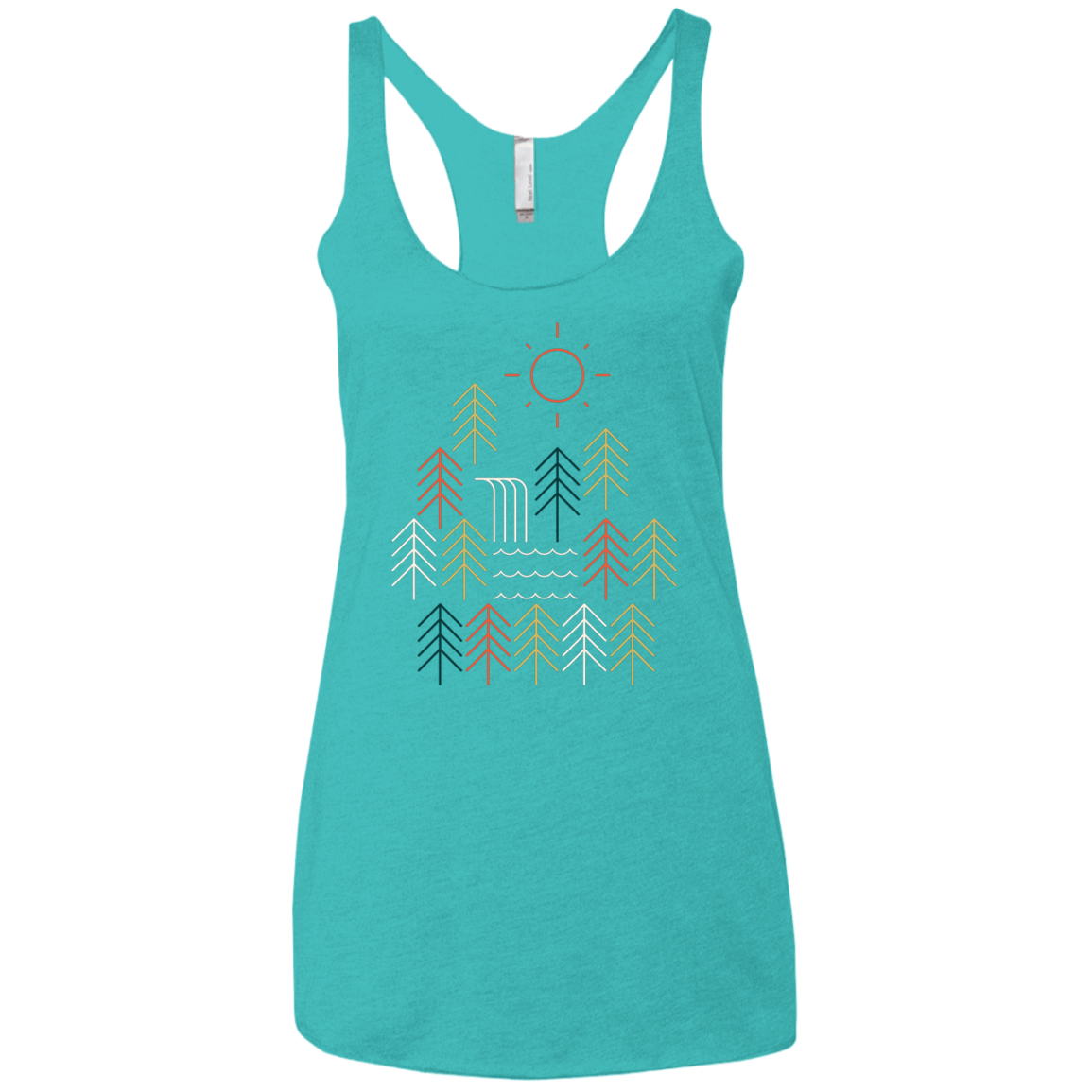 Nature Timestee Women's Triblend Racerback Tank