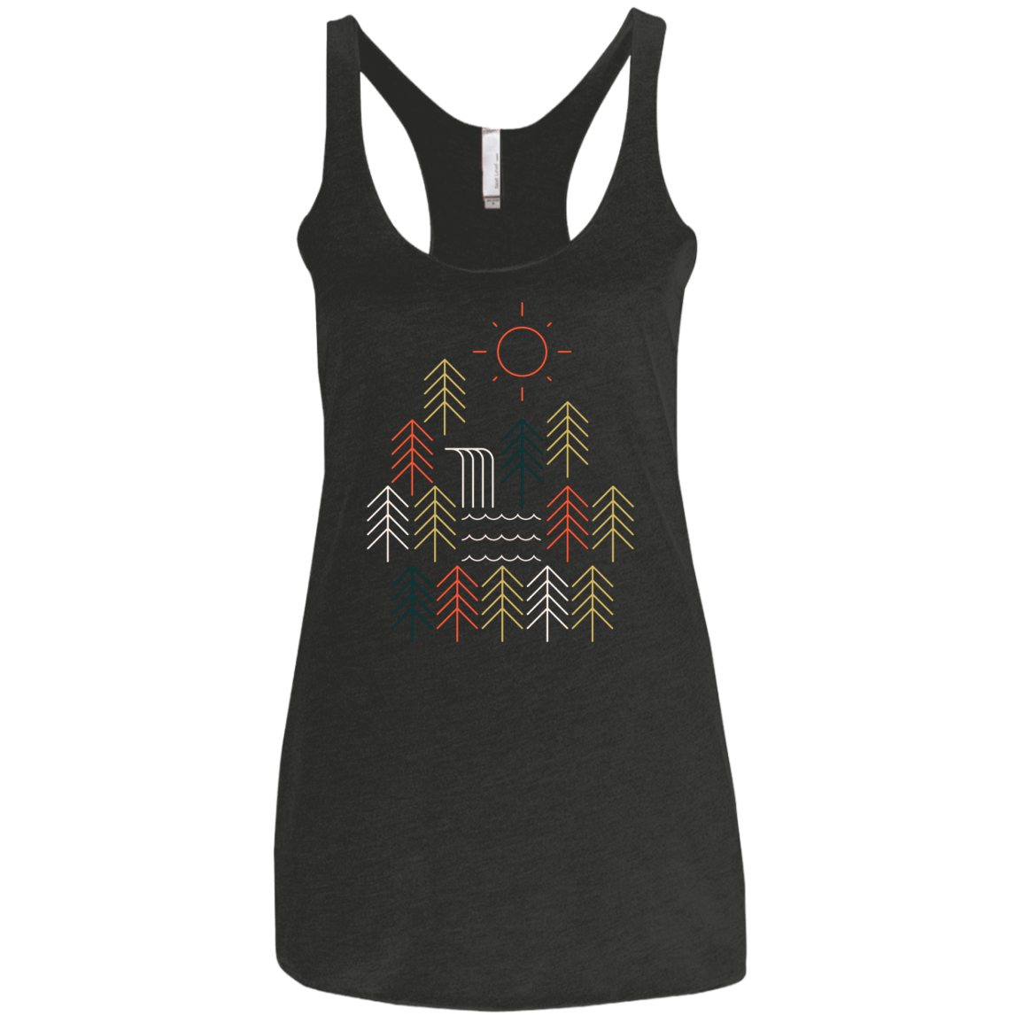 Nature Timestee Women's Triblend Racerback Tank