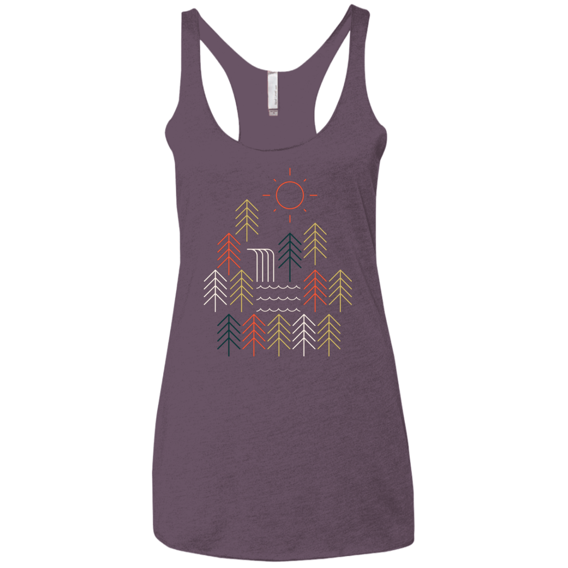 Nature Timestee Women's Triblend Racerback Tank