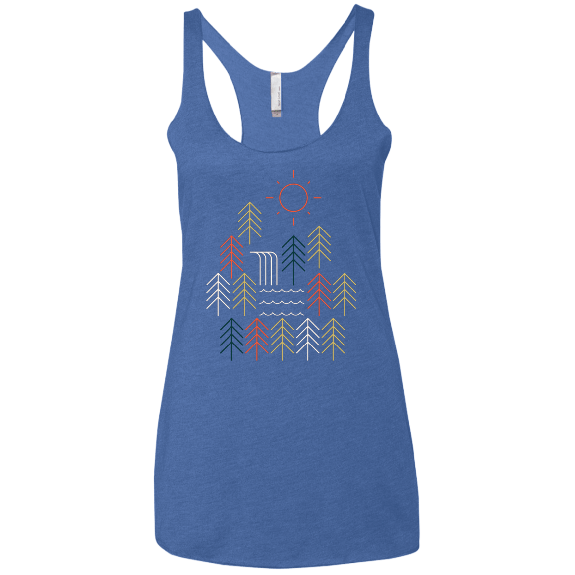 Nature Timestee Women's Triblend Racerback Tank