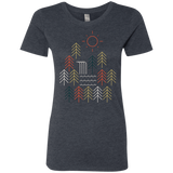 T-Shirts Vintage Navy / S Nature Timestee Women's Triblend T-Shirt