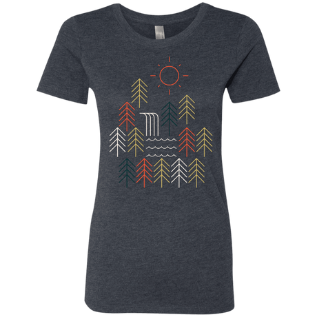 T-Shirts Vintage Navy / S Nature Timestee Women's Triblend T-Shirt
