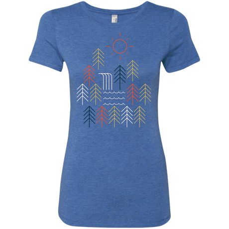 T-Shirts Vintage Royal / S Nature Timestee Women's Triblend T-Shirt