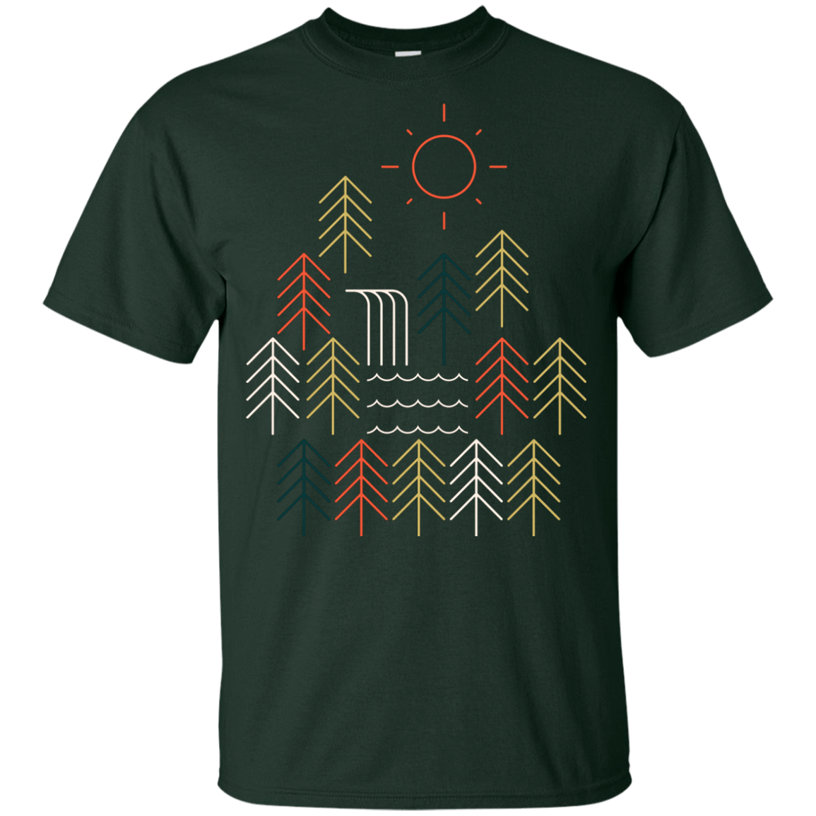 T-Shirts Forest / YXS Nature Timestee Youth T-Shirt