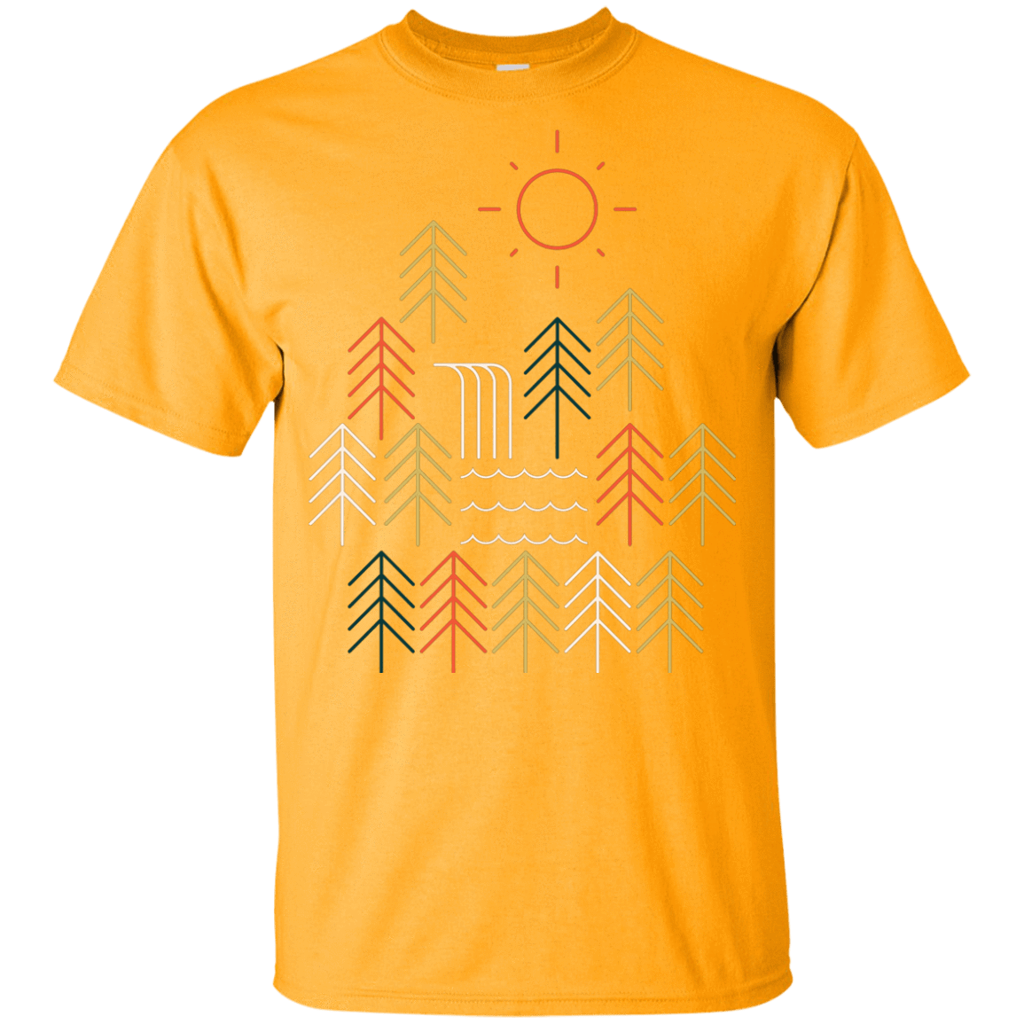 T-Shirts Gold / YXS Nature Timestee Youth T-Shirt