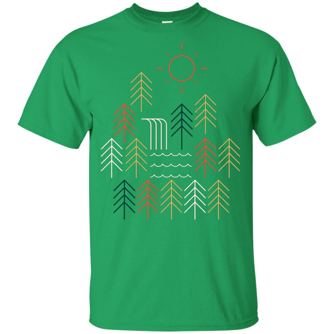 T-Shirts Irish Green / YXS Nature Timestee Youth T-Shirt