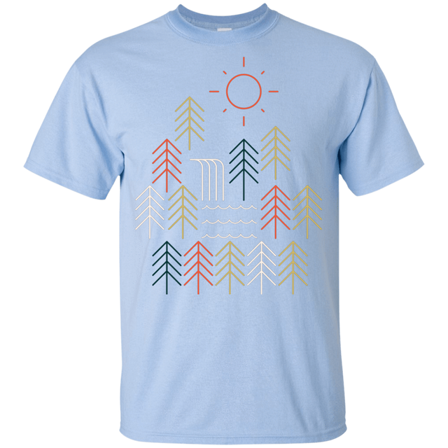 T-Shirts Light Blue / YXS Nature Timestee Youth T-Shirt