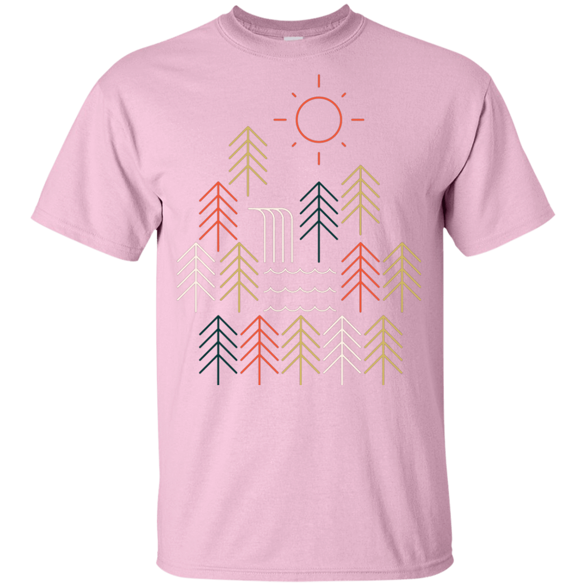 T-Shirts Light Pink / YXS Nature Timestee Youth T-Shirt