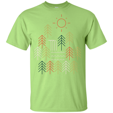 T-Shirts Mint Green / YXS Nature Timestee Youth T-Shirt