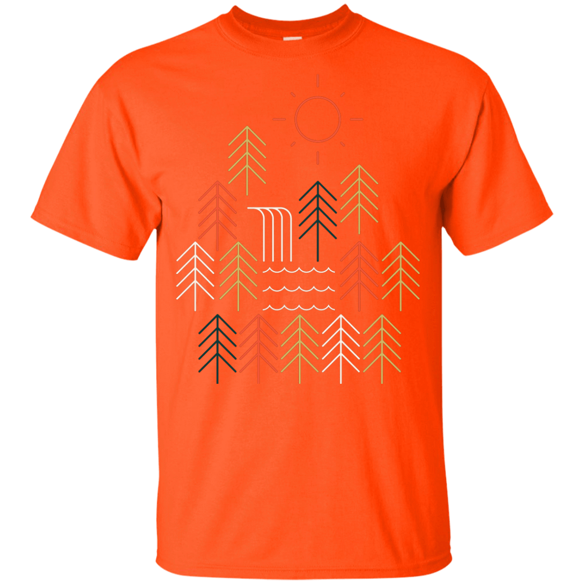 T-Shirts Orange / YXS Nature Timestee Youth T-Shirt