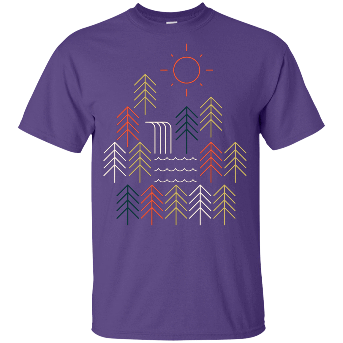 T-Shirts Purple / YXS Nature Timestee Youth T-Shirt